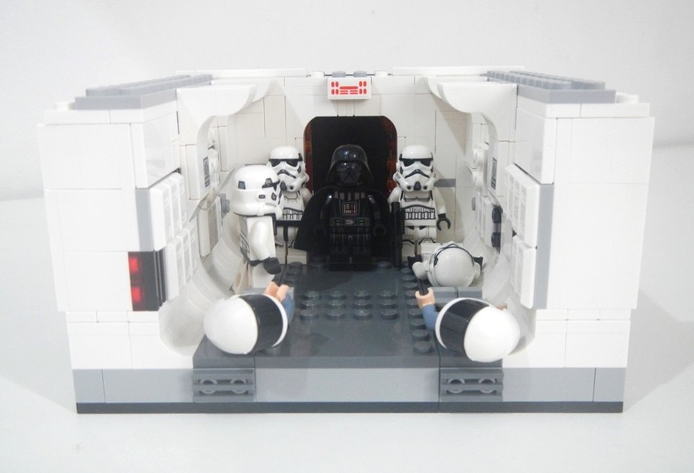 Lego Vader Arrival Corridor