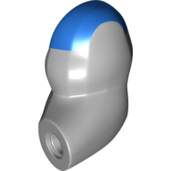 Lego Bigfig Arm, Left with Blue Darkseid Print