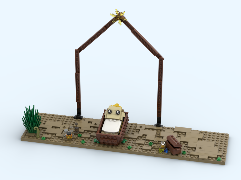 Lego Nativity Scene - Baby Jesus