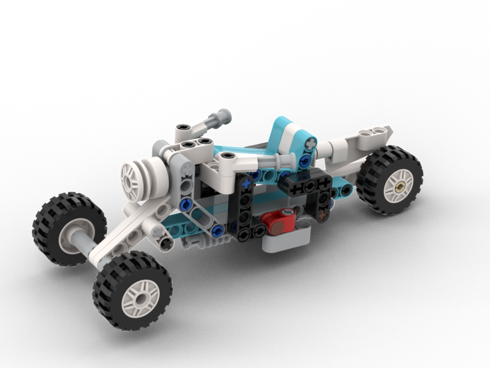 Lego Three-Wheeled Motorbike