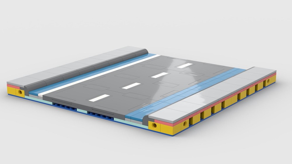 Lego Road PLate Straight