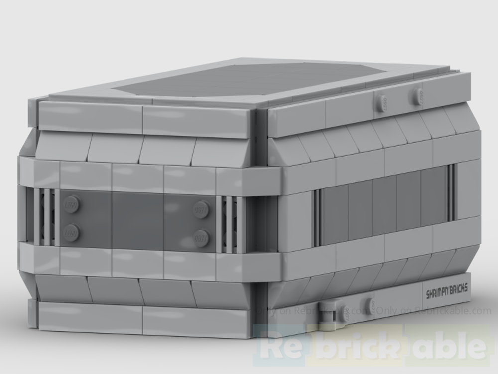 Lego Sci-Fi Shipping Crate / Sci-fi prop for MOCs
