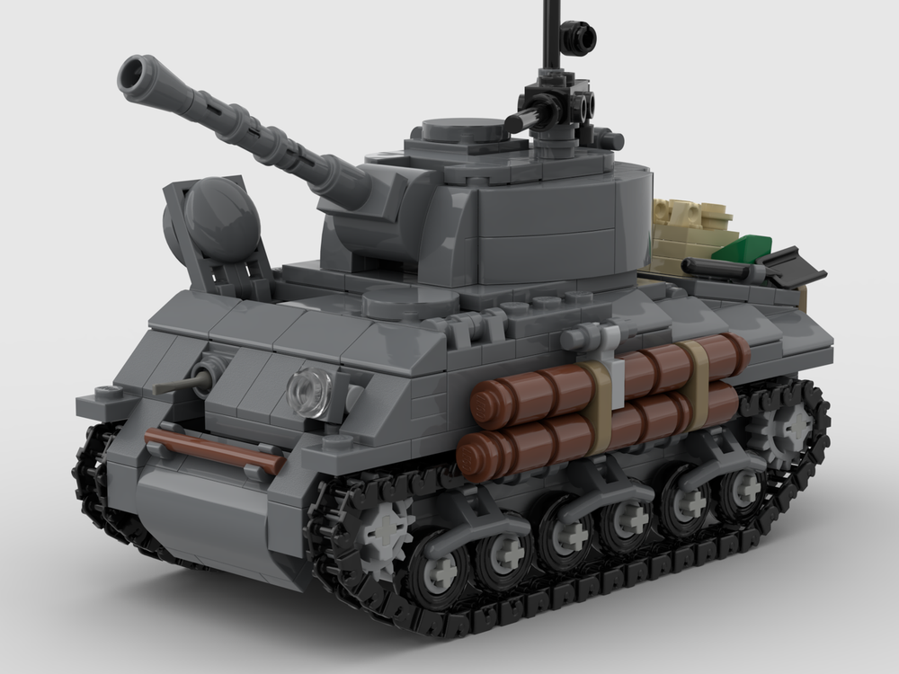 Lego Sherman M4 Fury WWII