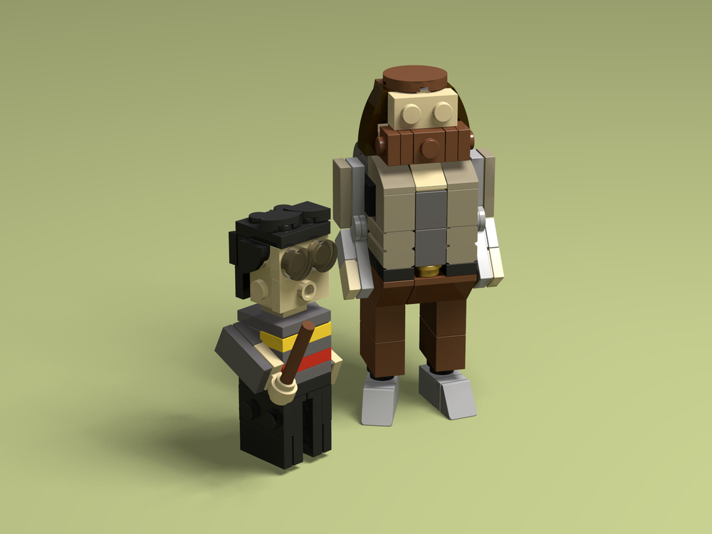 Lego Harry and Hаgrid