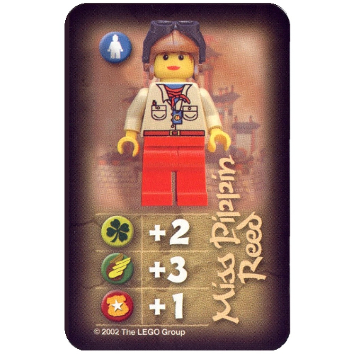 Lego Trading Card, Orient, Heroes - Miss Pippin Reed (China)