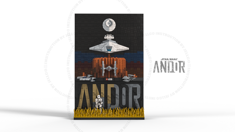 Lego "ANDOR" Season 2 Artistic Poster Concept