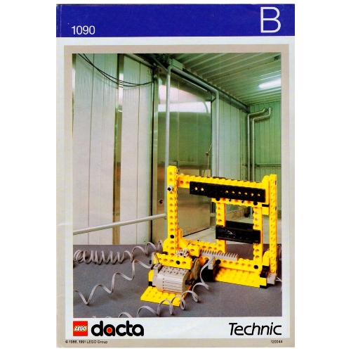 Lego Activity Booklet B / C - Automatic Door / Washing Machine - Set 1090 / [No Color/Any Color]