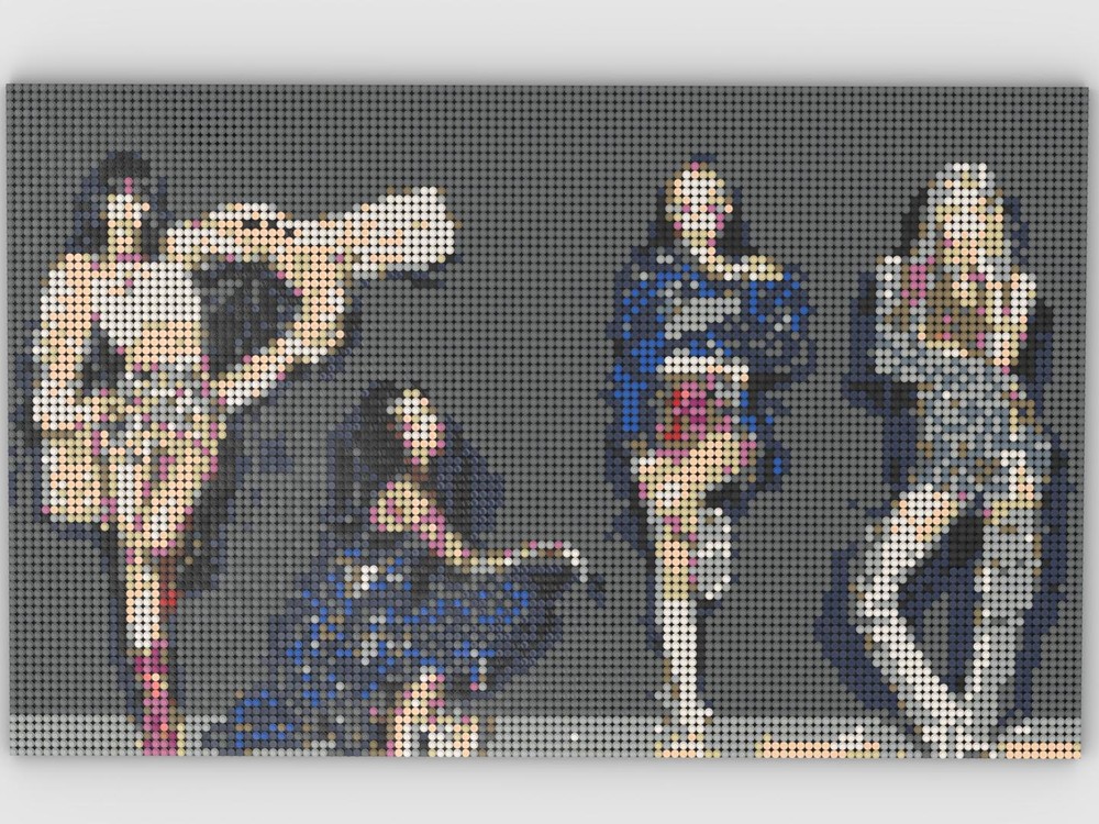 Lego BLACKPINK Mosaic LEGO Art