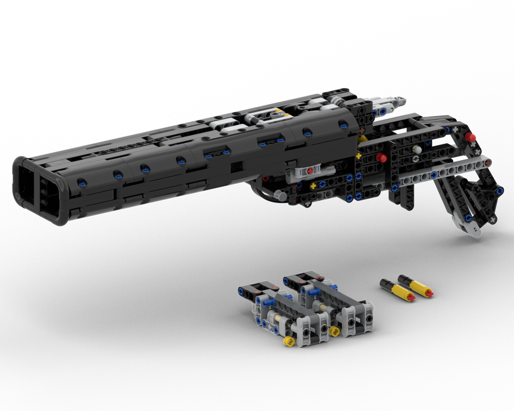 lego 42111 moc double barrel shotgun