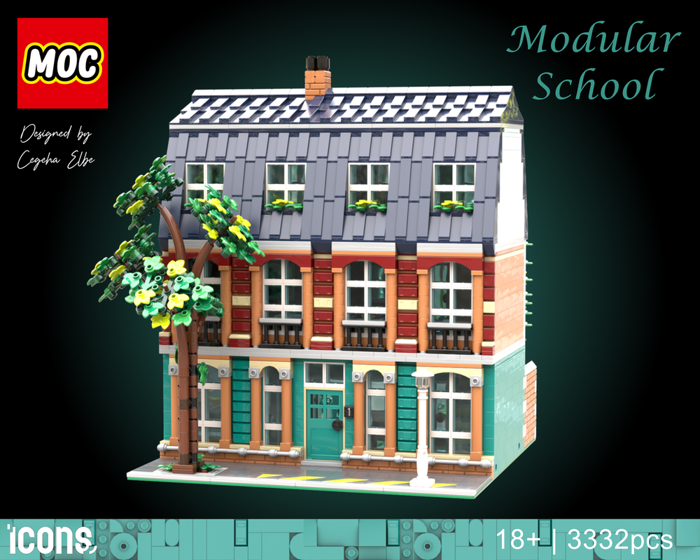Lego Modular school