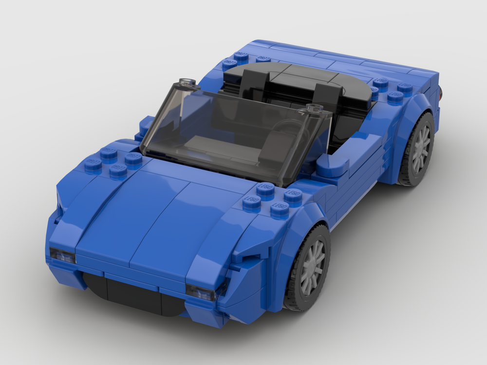 Lego Mazda MX-5 Miata - Eunos Roadster (NA) - Blue