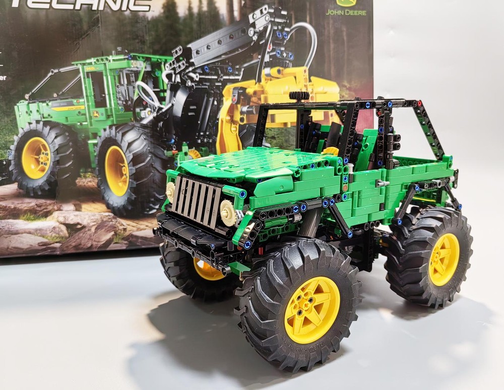 Lego 42157 Alternate Jeep Wrangler With Big Wheels
