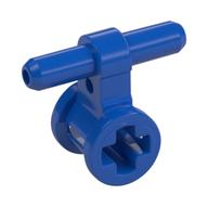 Lego Pneumatic Hose Connector with Axle Connector / Blue