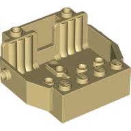 Lego Vehicle Base 6 x 5 x 2 [2 Seats] / Tan