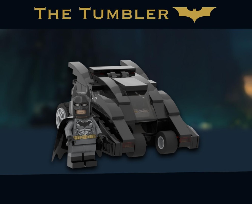 Lego Mini Tumbler (Dark Knight)