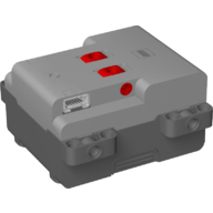 Lego Hub, Powered Up 2-Port (Non-Bluetooth) - Screw Opening / Light Bluish Gray