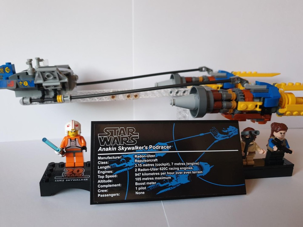 Lego Stand 75258 Anakin's podracer