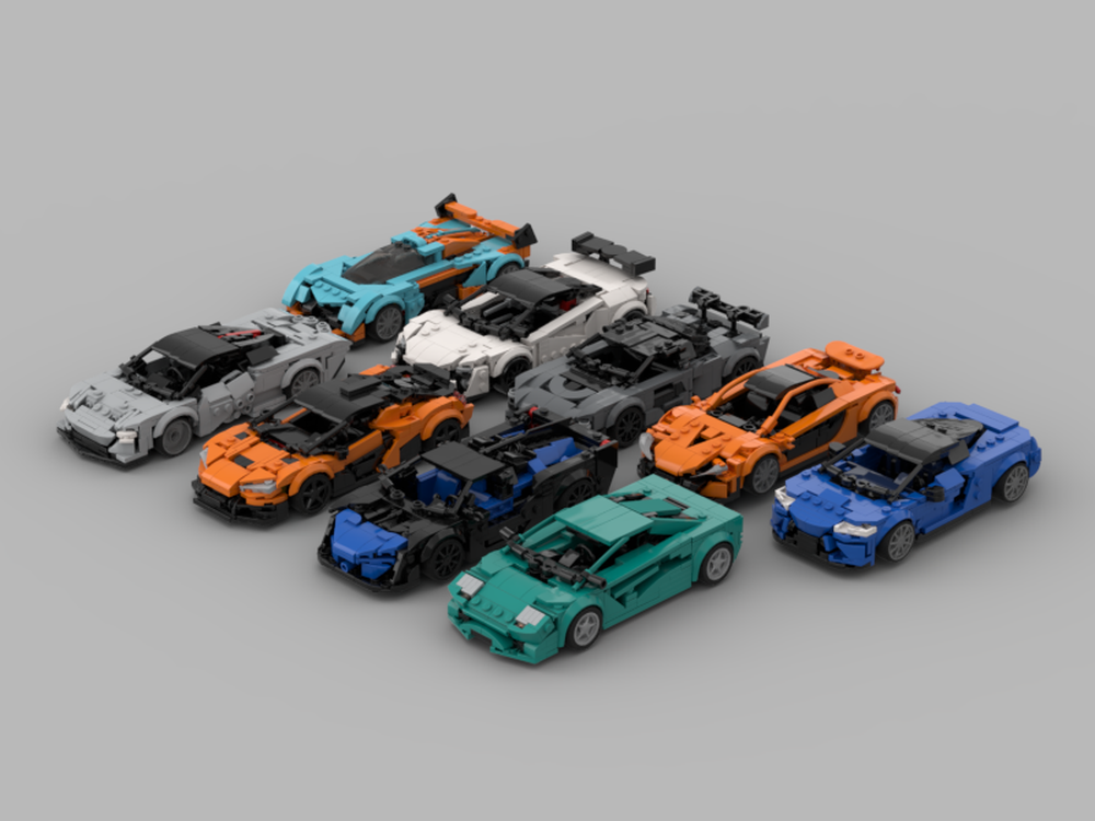 Lego McLaren Instructions Bundle