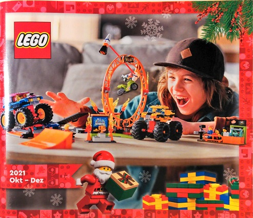 Lego 2021 Large German / Austrian October - December (DE/A Batch 2 w/Xmas Insert - DE/A SMYTH 2x insert - 6370788, DE/A FH Insert+Xmas Insert - 6370789)