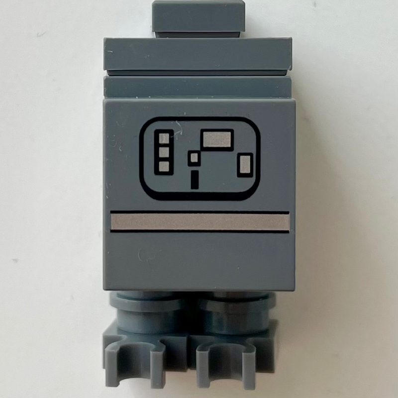 Lego GNK Power Droid (Gonk) - Dark Bluish Grey