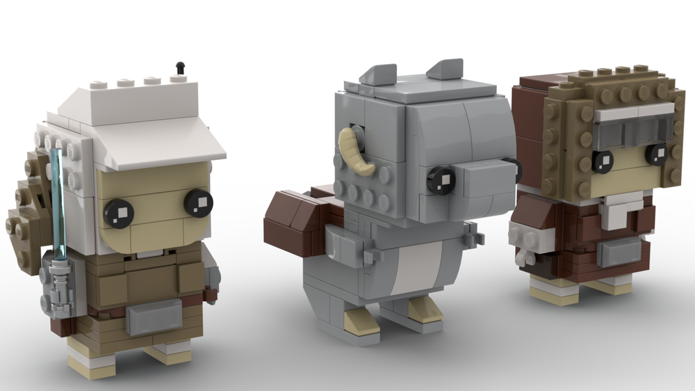 Lego Hoth Luke, Han and Tauntaun