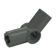 Lego Technic Axle and Pin Connector Angled #4 - 135° / Dark Gray