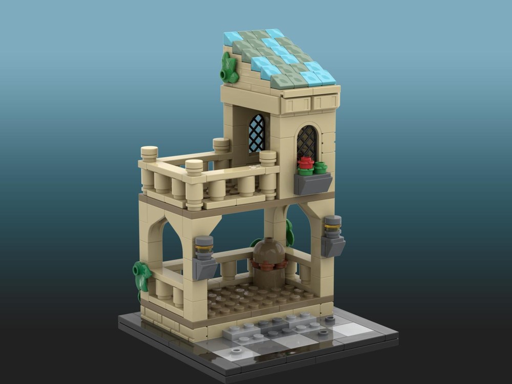 Lego House diorama