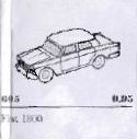 Lego 1:87 Fiat 1800