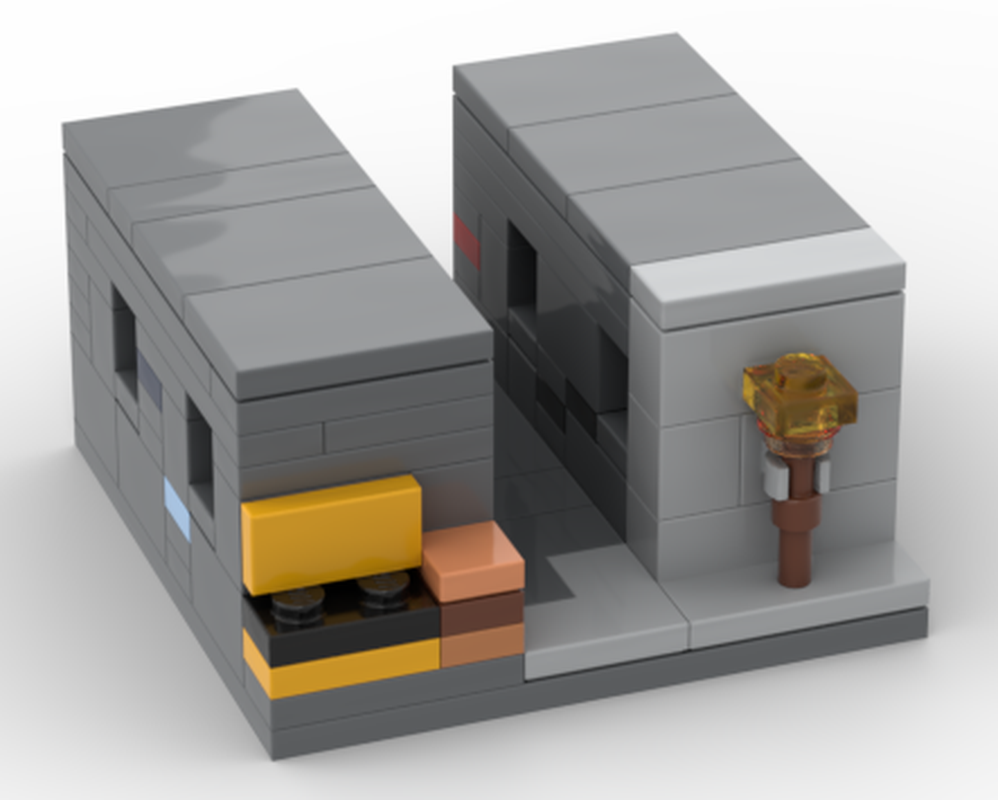 Lego Cave Plot - Mining