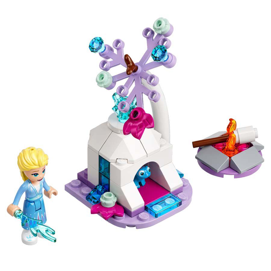 Lego Elsa and Bruni's Forest Camp