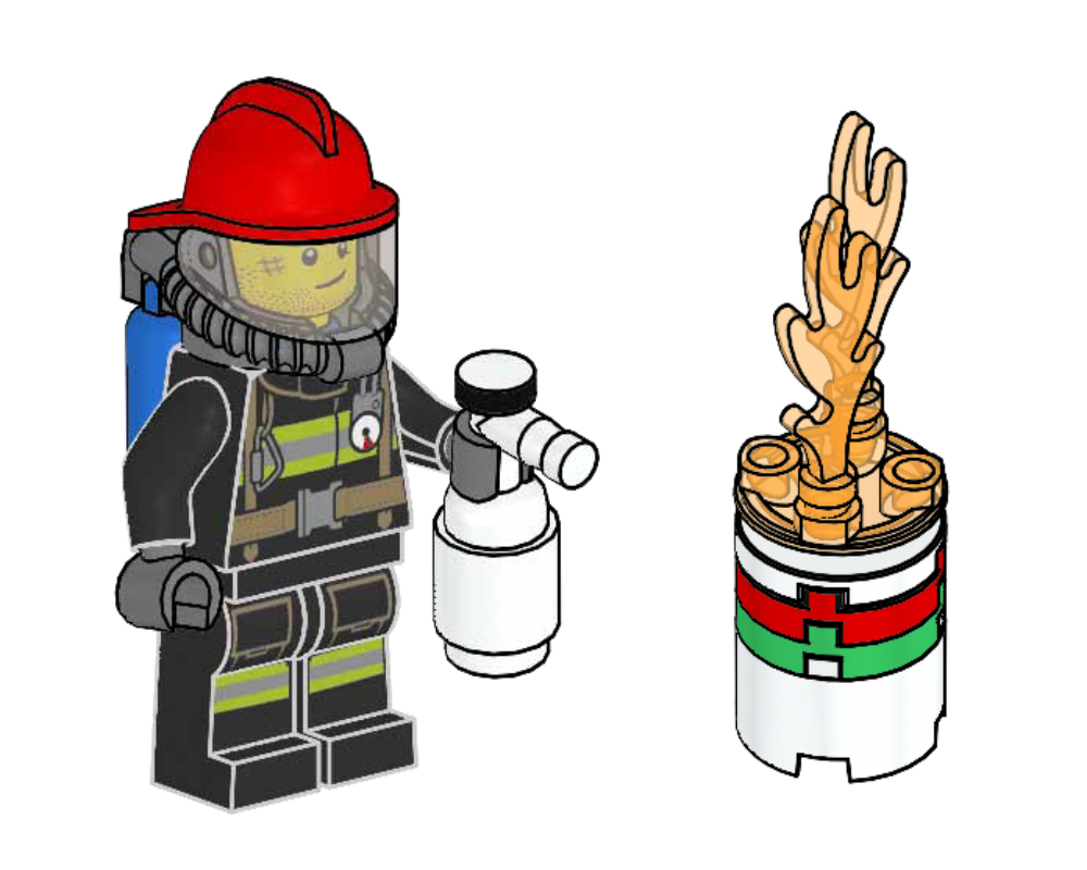 Lego Fireman