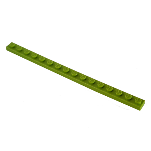 Lego Modulex Plate 1 x 16 with M on Studs