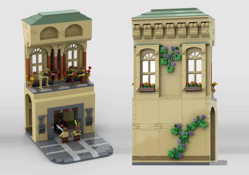 Lego Theed Hangar Display