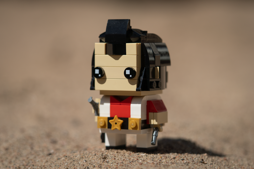 Lego Rockstar Colt – Brawl Stars Brickheadz