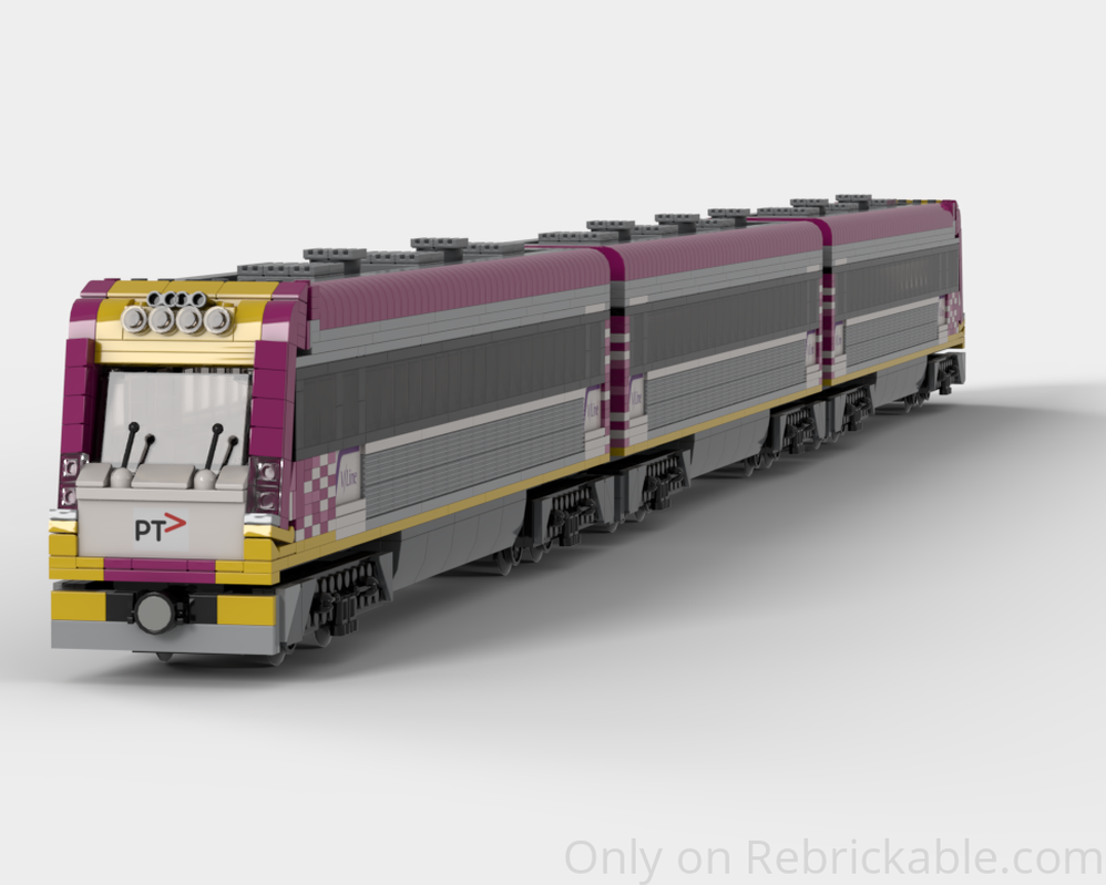 Lego Vline VLocity DMU with power functions