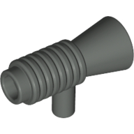 Lego Equipment Weapon, Loudhailer / Speaker / Blaster / Space Gun / Dark Gray