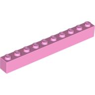 Lego Brick 1 x 10 / Bright Pink