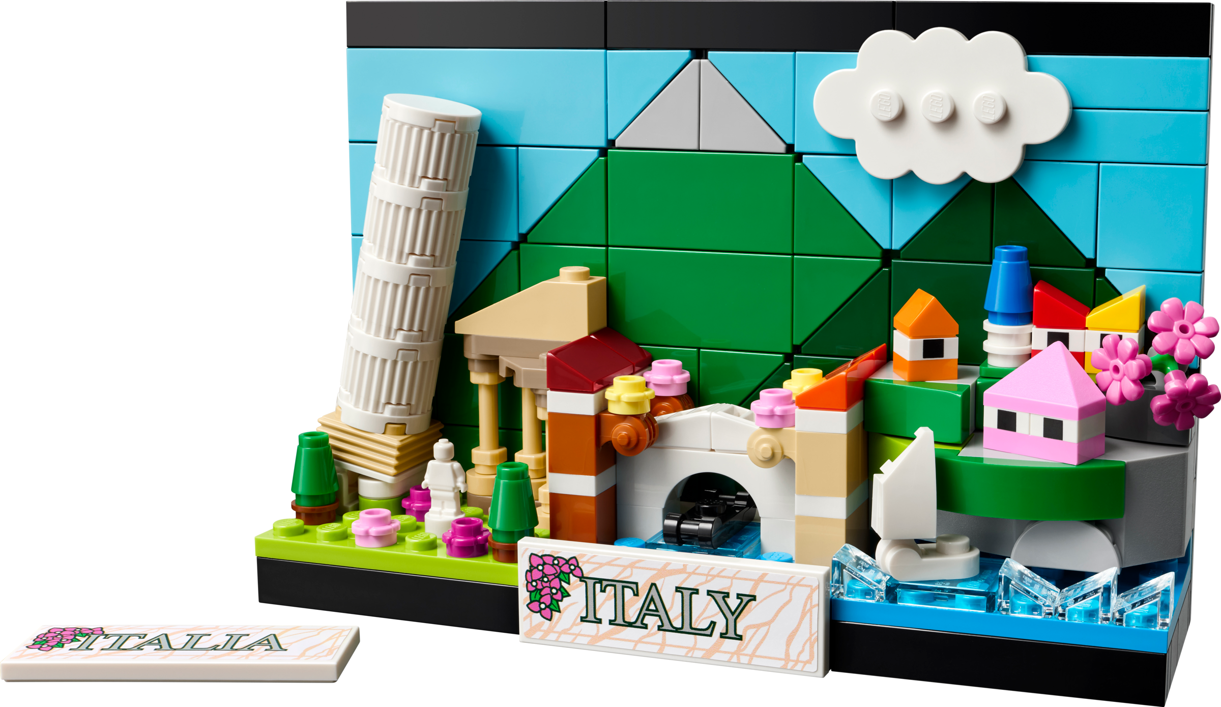 Lego Italy Postcard