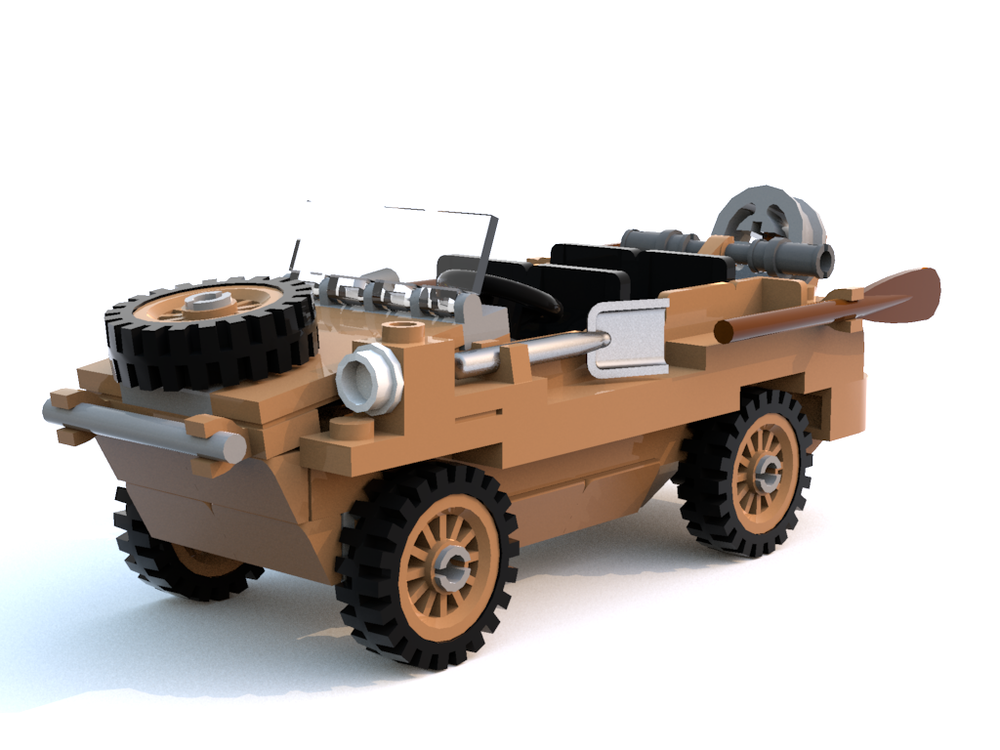 Lego VW type 166 "Schwimmwagen"