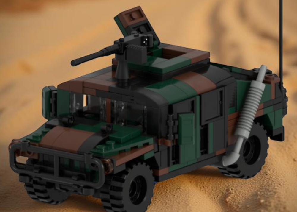 Lego M1004 humvee