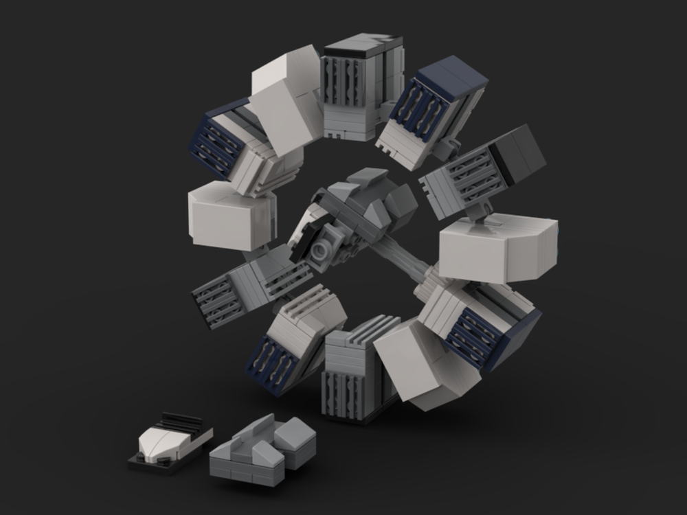 Lego Interstellar Endurance v2
