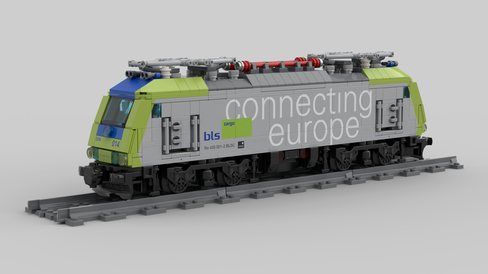 Lego Electric Cargo Locomotive