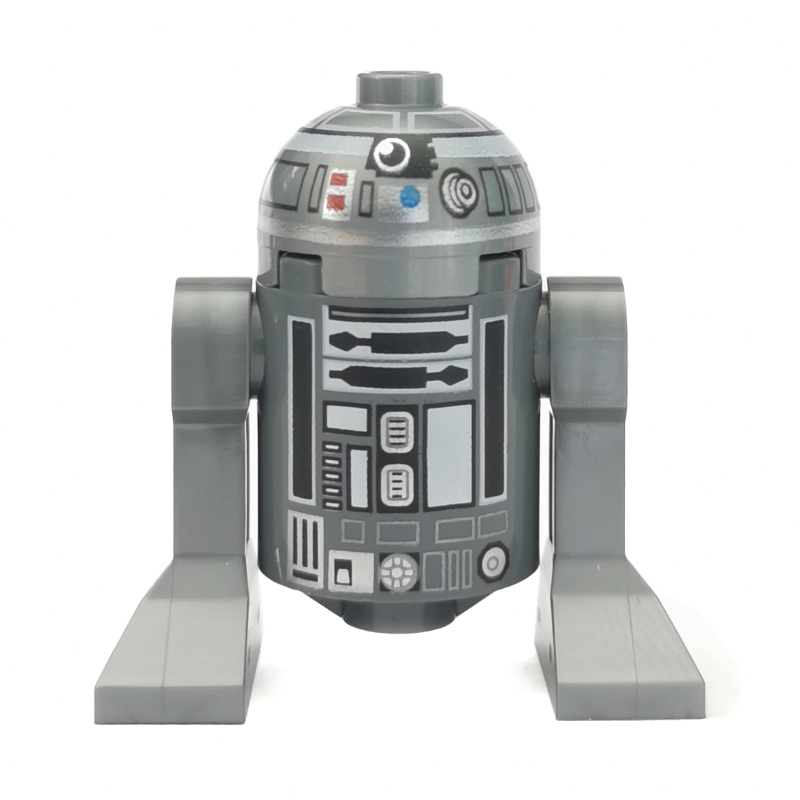 Lego Astromech Droid, R2-Q2 with Large Red Dots