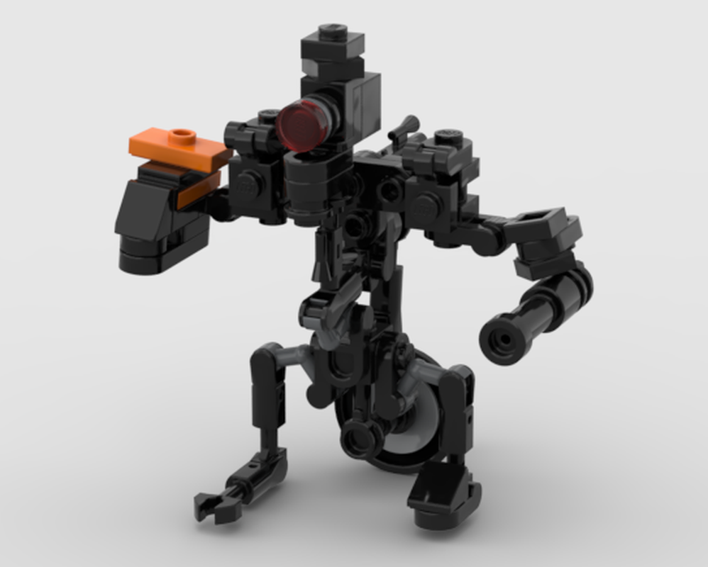Lego Transformer Artillery combiner