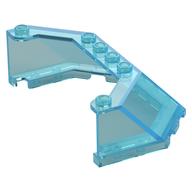 Lego Windscreen 5 x 8 x 2 / Trans-Light Blue