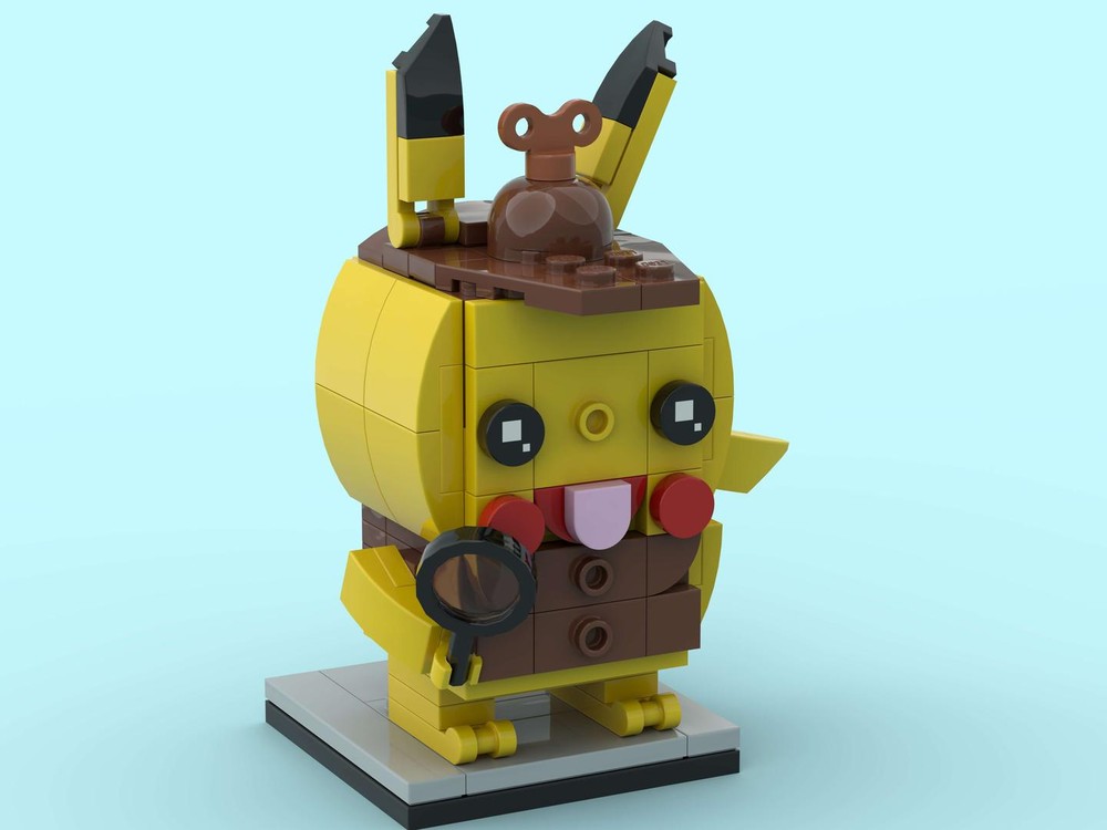 Lego Detective Pikchu (Cased Closed Edition)