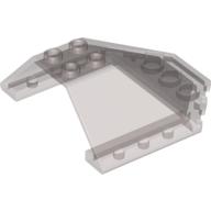 Lego Windscreen 6 x 6 x 2 Canopy / Trans-Brown
