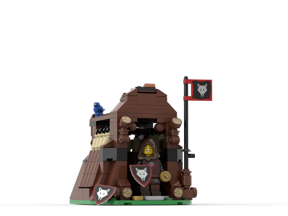 Lego Wolfpack hideout
