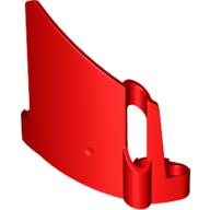 Lego Technic Panel Fairing #22 Large Short, Small Hole, Side A / Red