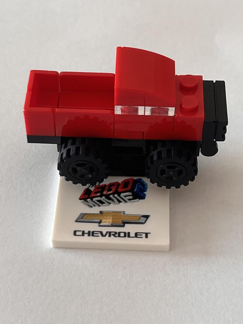 Lego Chevrolet Silverado Lego Movie promotional